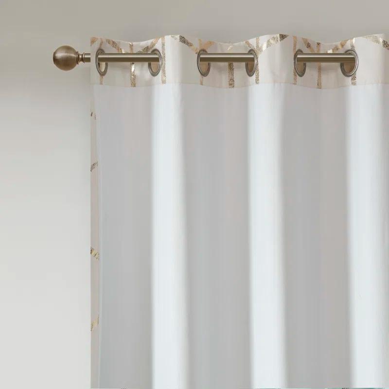 Raina Polyester Total Blackout Curtain Pair (Set of 2)
