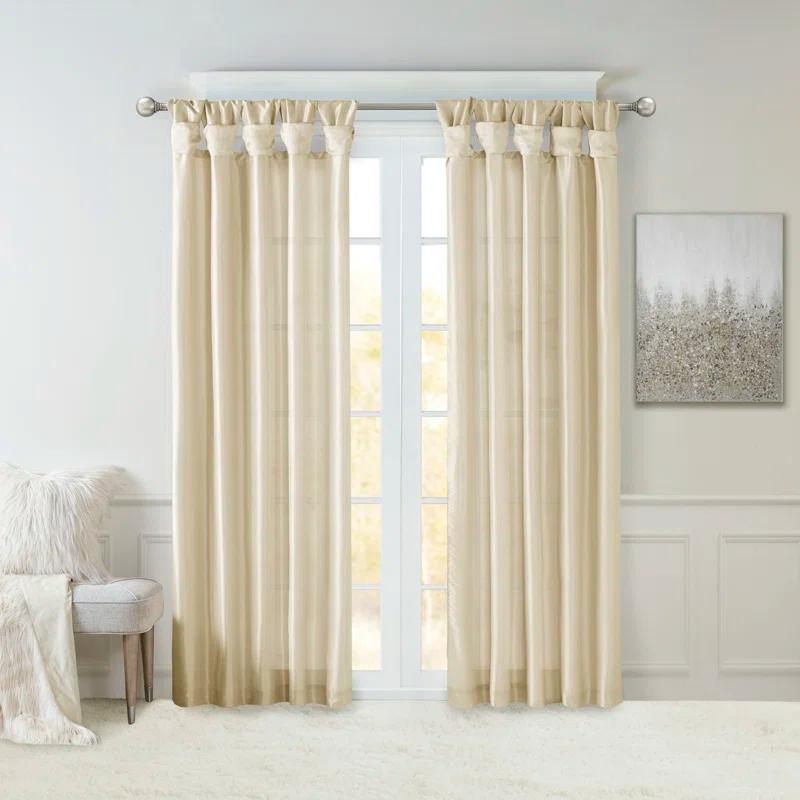 Madison Park Rivau Light-Filtering Single Curtain Panel