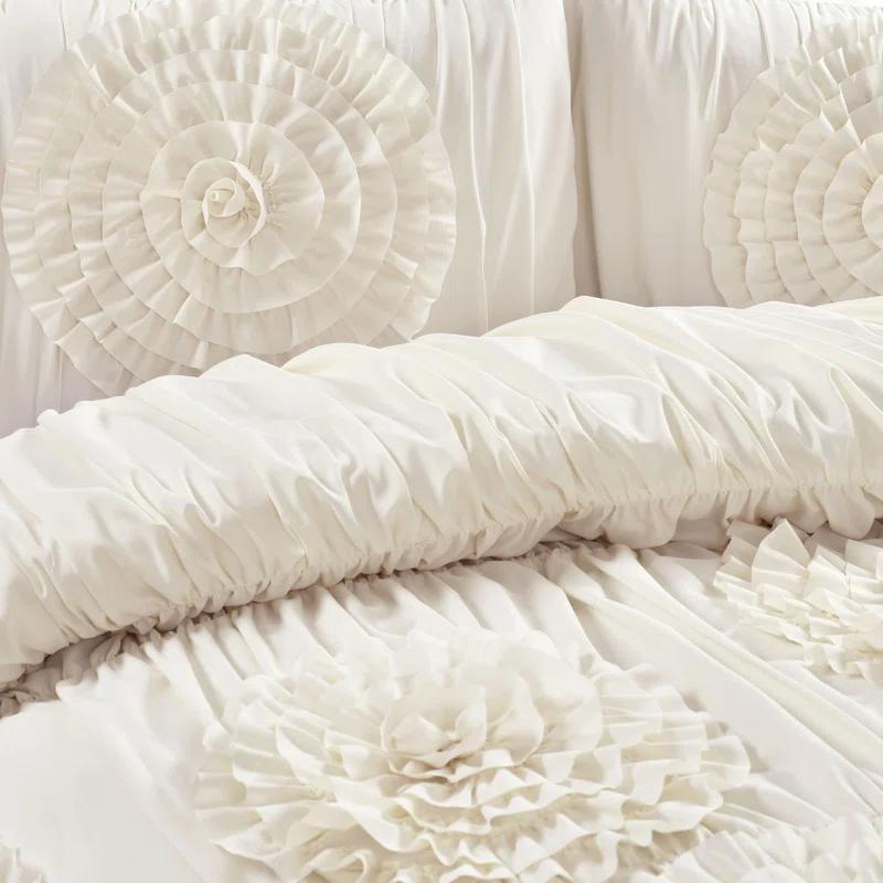 Lush Decor Serena Microfiber Traditional Comforter Set