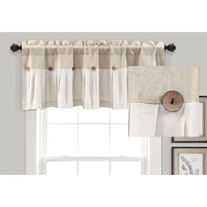OTOTWER Patchwork 52'' W Window Valance