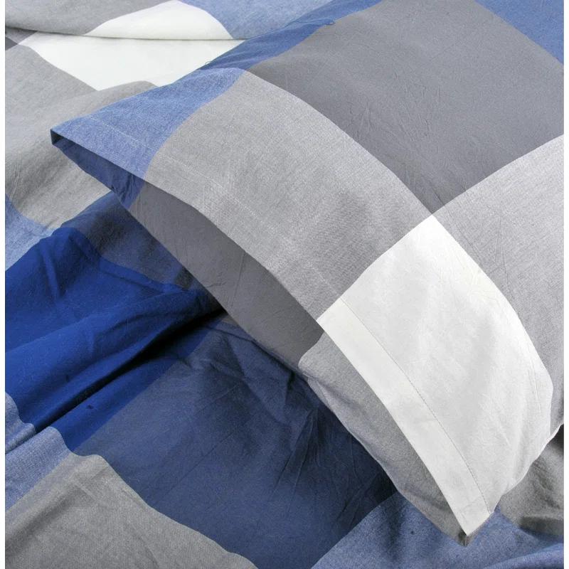 Home Soft Things Buffalo Washed Cotton Duvet Cover Set