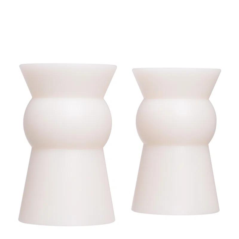 Eichholtz Arto Plastic / Acrylic Tabletop Tealight Holder (Set of 2)