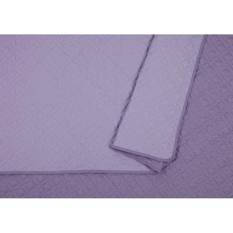 Corbin and Angelietta Microfiber Reversible Quilt Set