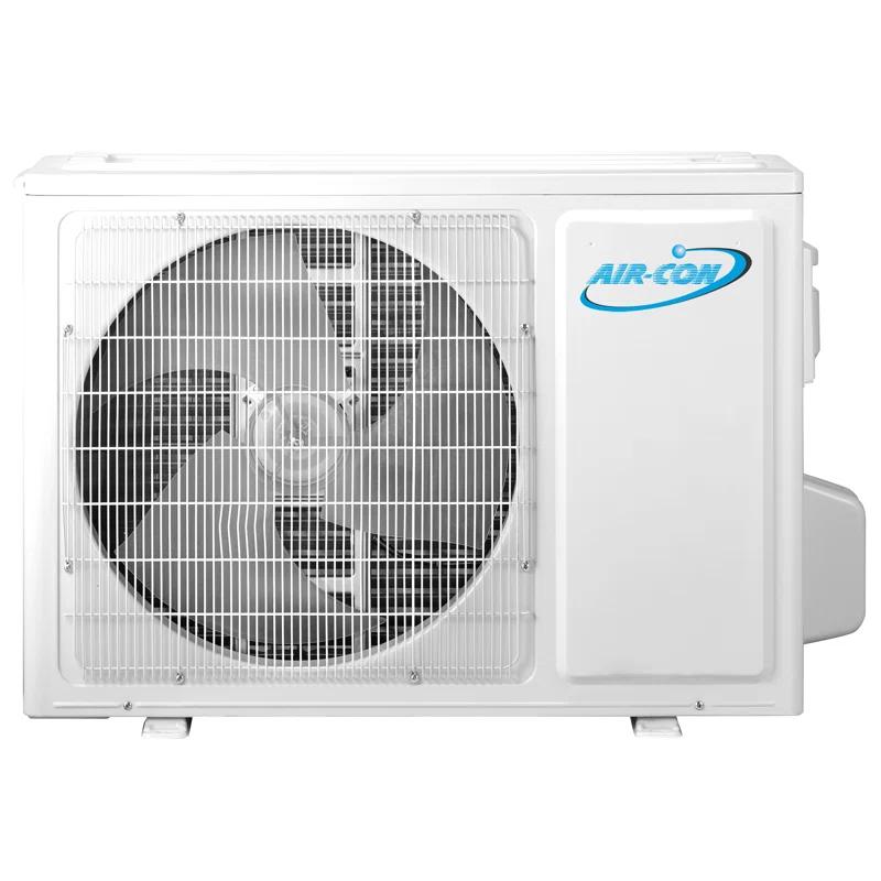 Aircon International 18000 BTU Wi-Fi Connected Ductless Mini Split Air Conditioner for 700 Square Feet with Heater and Remote Included