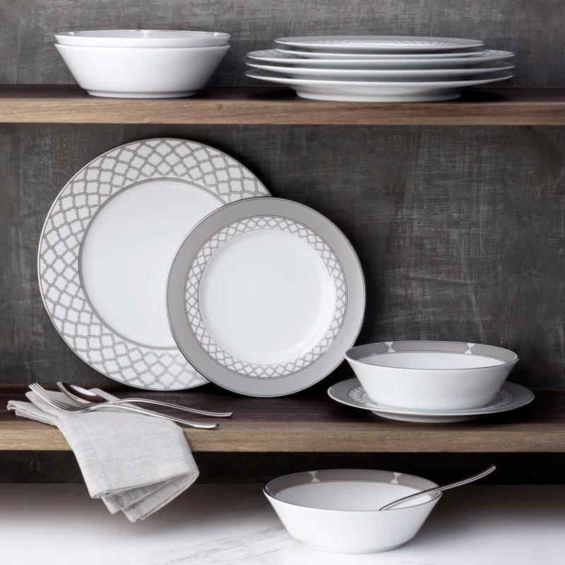 Noritake Noritake Eternal Palace 12-Piece Dinnerware Set, Service for 4