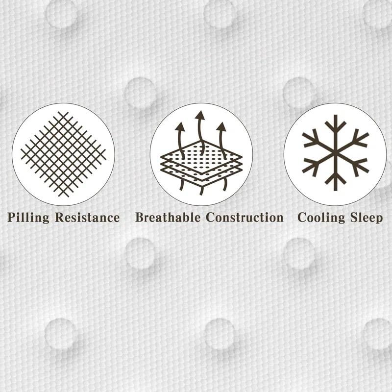 Alwyn Home Full Mattress 12 Inch Full Size Mattress Hybrid Design Memory Foam Full Mattress In A Box For Cooling Sleep Pressure Relief Supportive Fiberglass Free