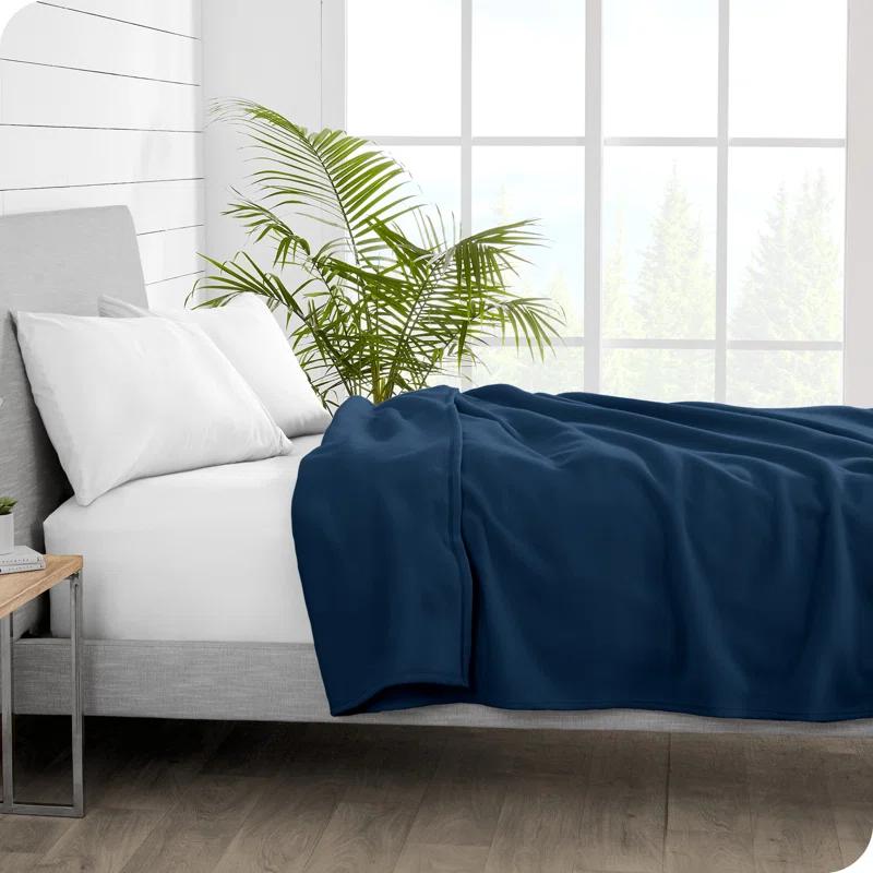 Bare Home Lightweight Polar Fleece Blanket