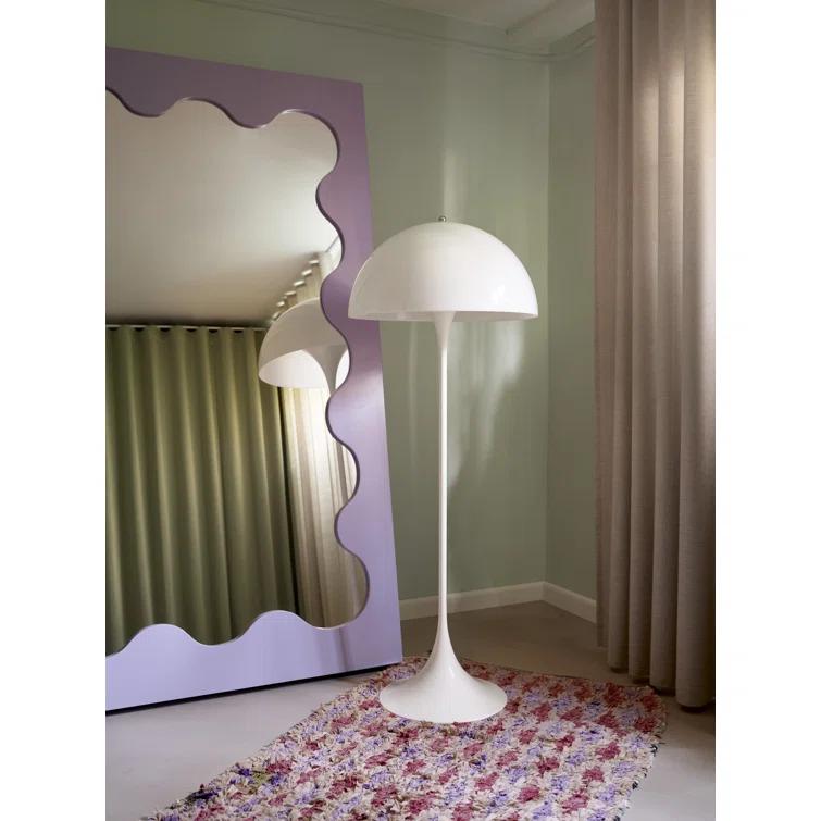 Panthella White Opal Acrylic Floor Lamp