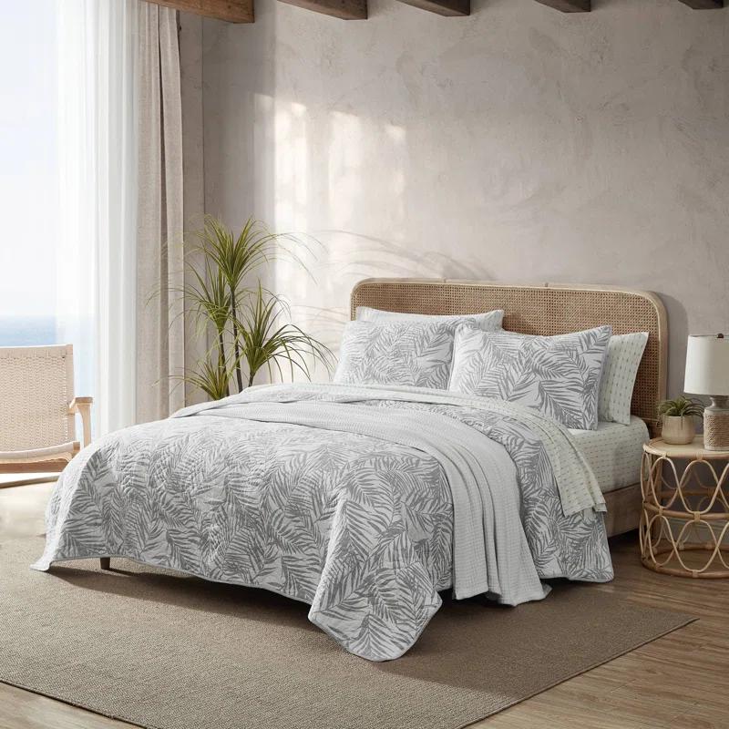 Tommy Bahama Home Tommy Bahama Palmday Cotton Reversible Quilt Set