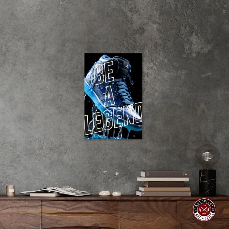 Notori Art Notoriart Be A Legend Sneaker Drip Gallery Sneaker 1 Piece, Gallery
