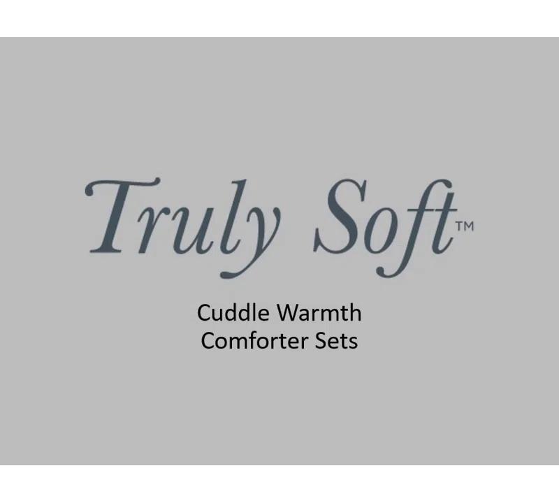 Truly Soft Truly Soft Cuddle Standard Polyester Comforter Set