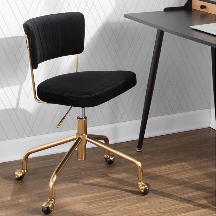 Emmy Gilded Desk Chair