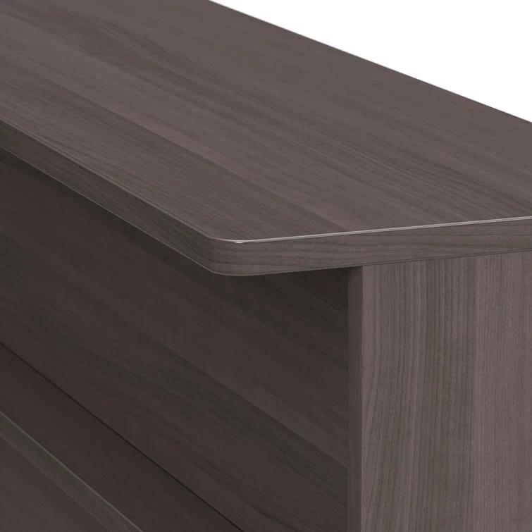 Bush Business Furniture Arrive 60W x 72D L-Shaped Reception Desk