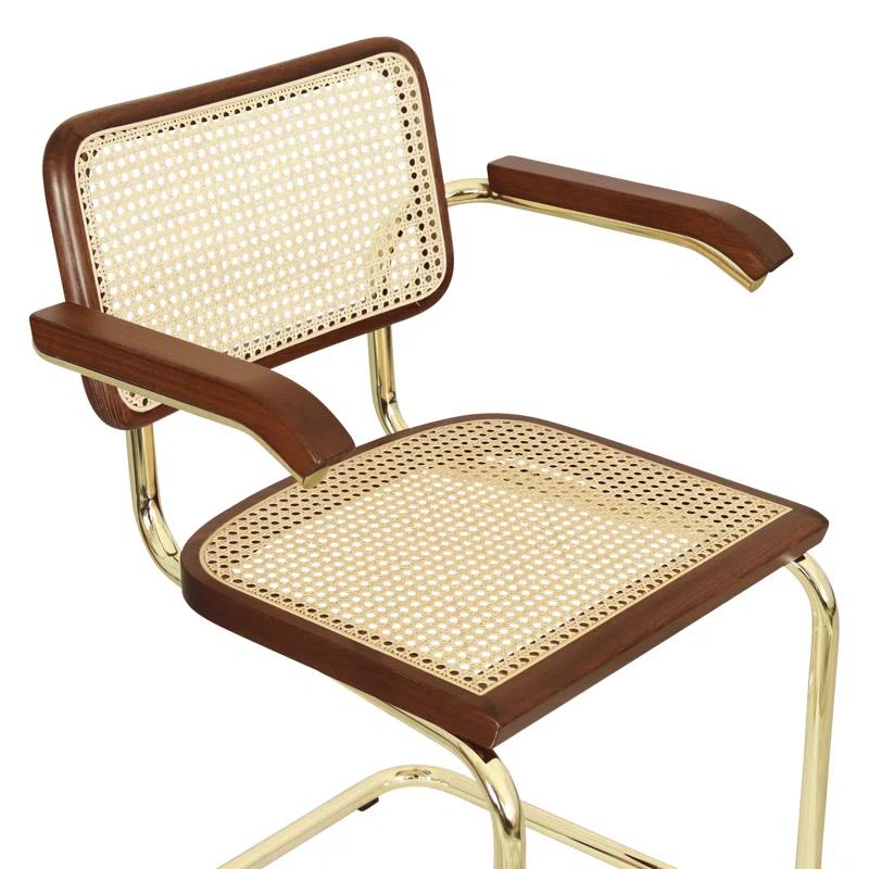 Breuer Chair Company Marcel Breuer Cesca Cane Cantilever Dining Armchair Arm Chair