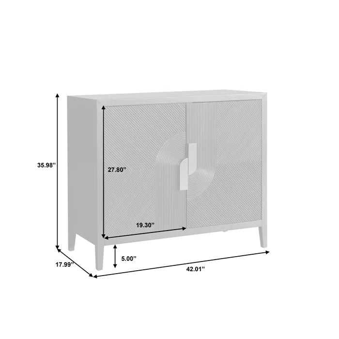 Scott Living Scott Living Heritage 2 Door Bar Cabinet