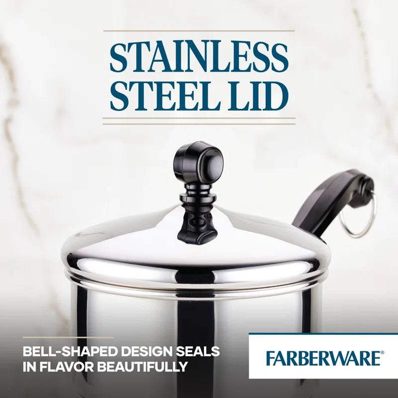 Farberware Farberware Classic Series Stainless Steel Saucepan with Lid