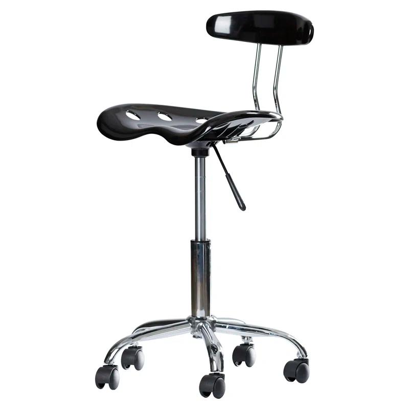 Flash Furniture Bonavant Adjustable Swivel Chair for Desk and Office with Tractor Seat