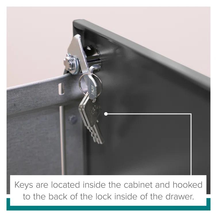 Lorell Soho 2-Drawer File Cabinet