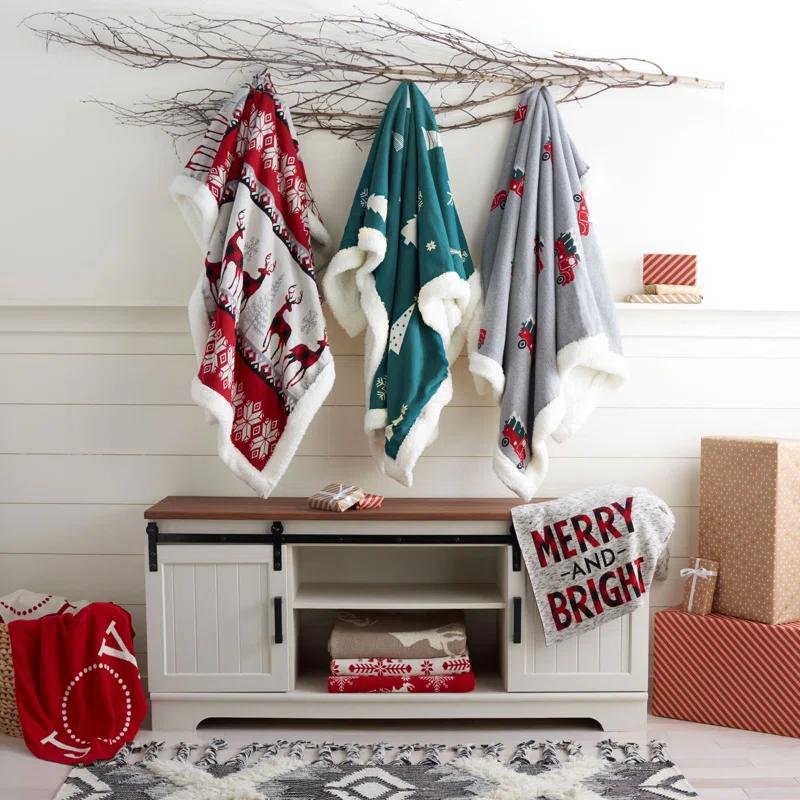 Safavieh Plain Weave / Muslin Throw Blanket