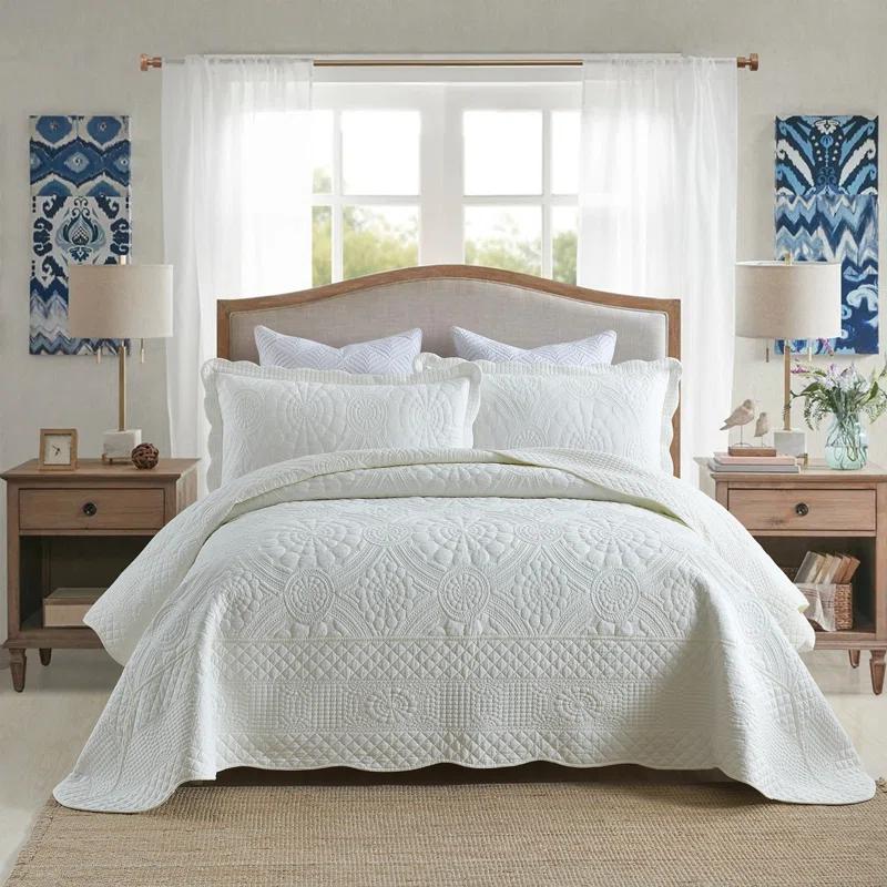 MarCielo Tfshasta Cotton Twill Patchwork Quilt Set