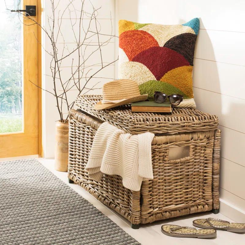 happimess Wicker Trunk