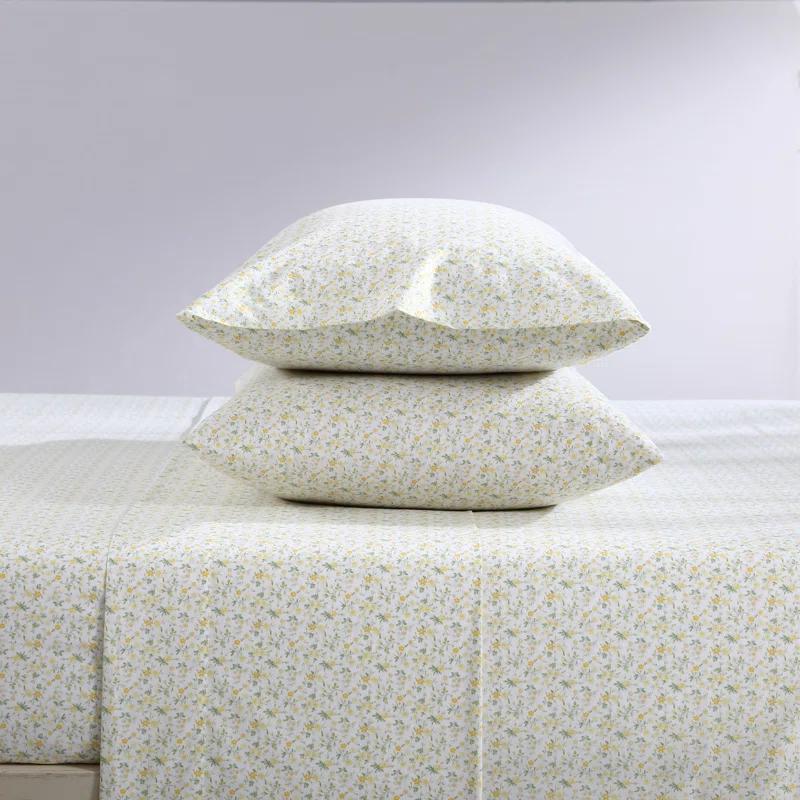 Laura Ashley Laura Ashley Printed Cotton Percale Sheet Set