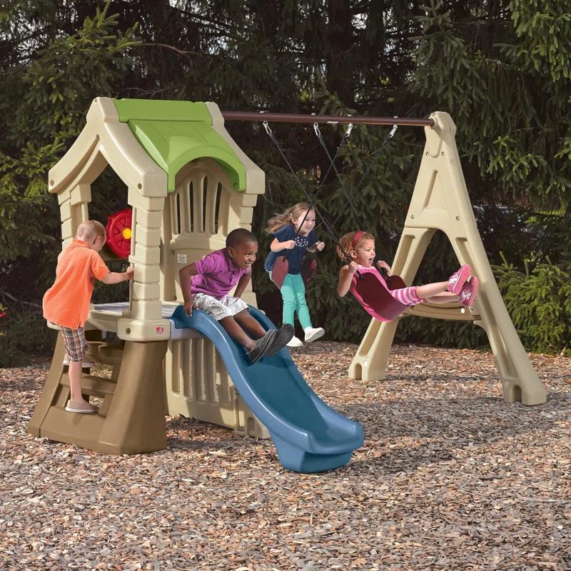 Step2 Step2 Play Up Gym Set Swing Set and Kids Outdoor Playground