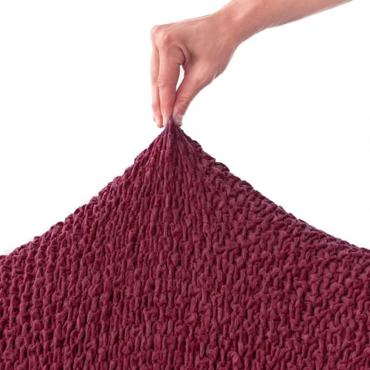 PAULATO by GA.I.CO. Stretchy Slipcover for Corner Sofa - Soft to Touch & Easy to Clean - Velvet Collection