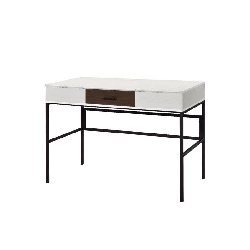 Latitude Run® Metal Base Writing Desk