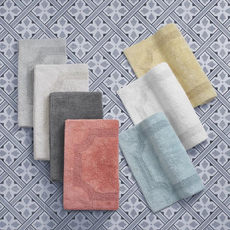 Laura Ashley Laura Ashley Reversible Cotton Bath Rug