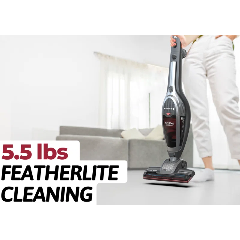 RoomieTEC Roomie Vincent 2-in-1 Cordless Slimvac Upright Vacuum Cleaner RMVC587