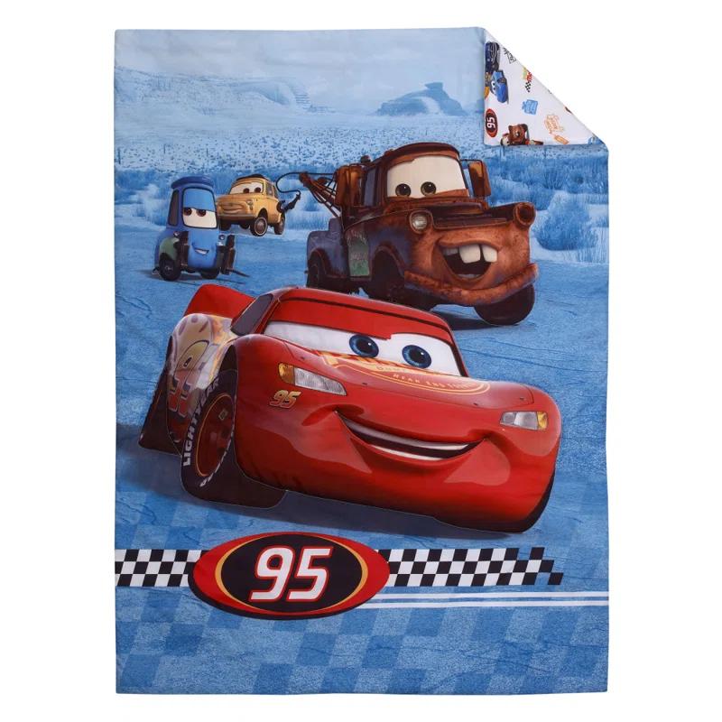Disney Cars Radiator Springs Reversible Characters Toddler Bedding Set