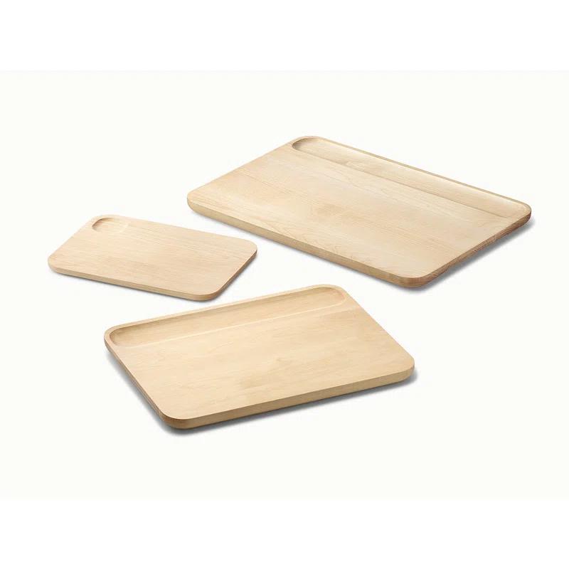 Caraway Birch Wood 4-Piece Cutting Board Set