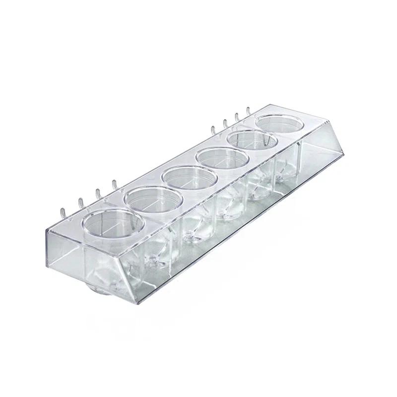 Azar Displays Molded 6-Cup Display Tray, 2-Pack (Set of 2)