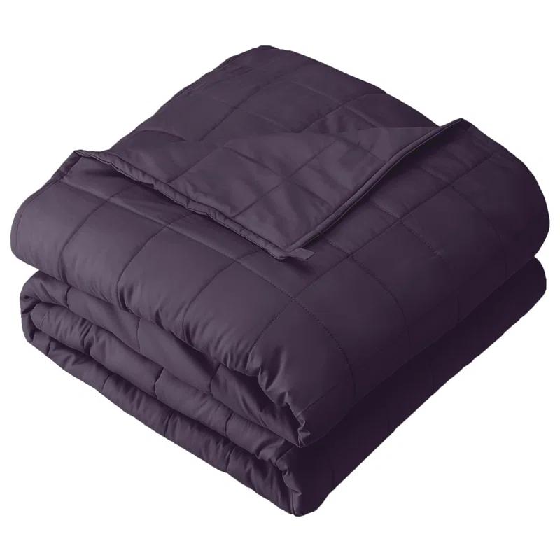 Bare Home Cotton Twill Weighted Blanket