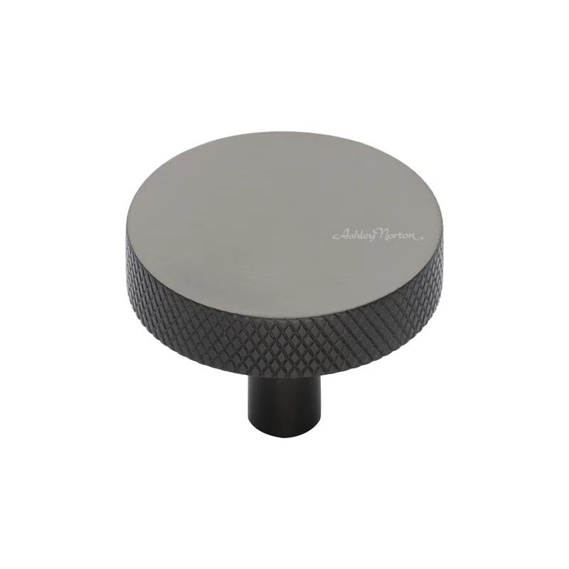 Ashley Norton Knurled 1 1/4" Diameter Round Knob