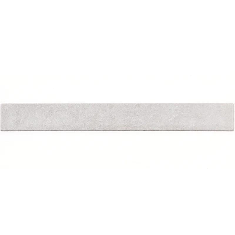 Bond Tile Large Format 24'' L x 3'' W Porcelain Bullnose Tile Trim