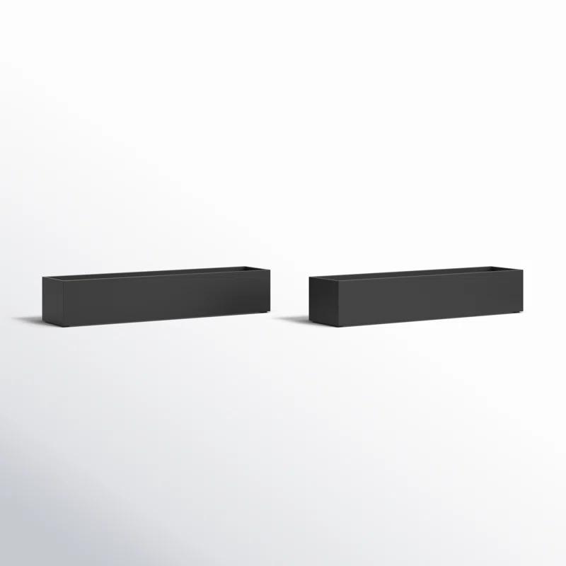 Geo Series Plastic Planter Box
