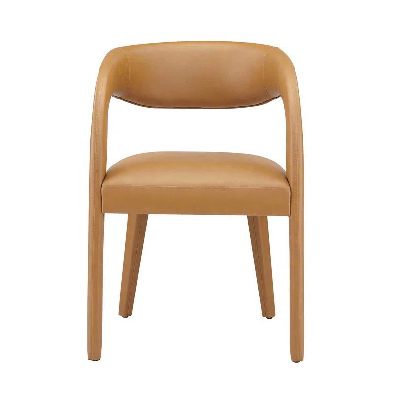 Modway Modway Pinnacle Vegan Leather Dining Chair (Set of 2)