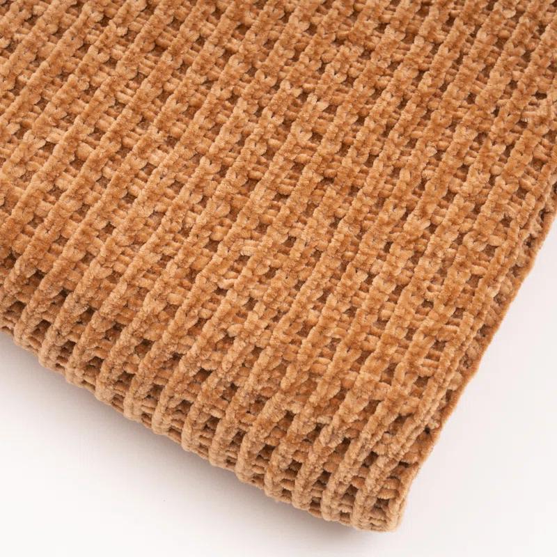 Amor Waffle Amor Waffle Chenille Knit Throw
