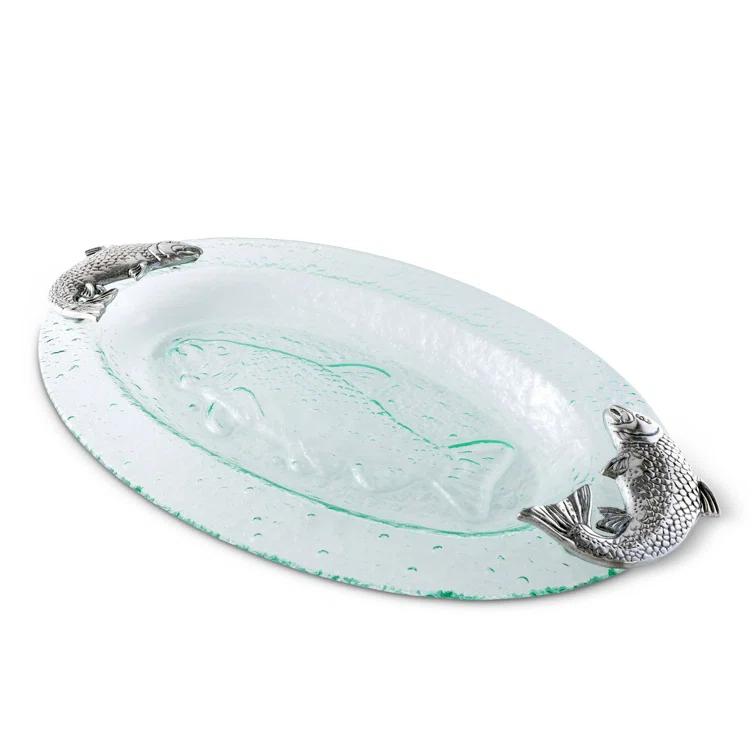 Arthur Court Designs Arthur Court Designs Coastal Glass Platter