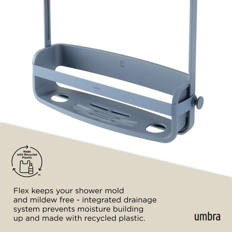 Umbra Flex Wall Mounted Optional Shower Caddy