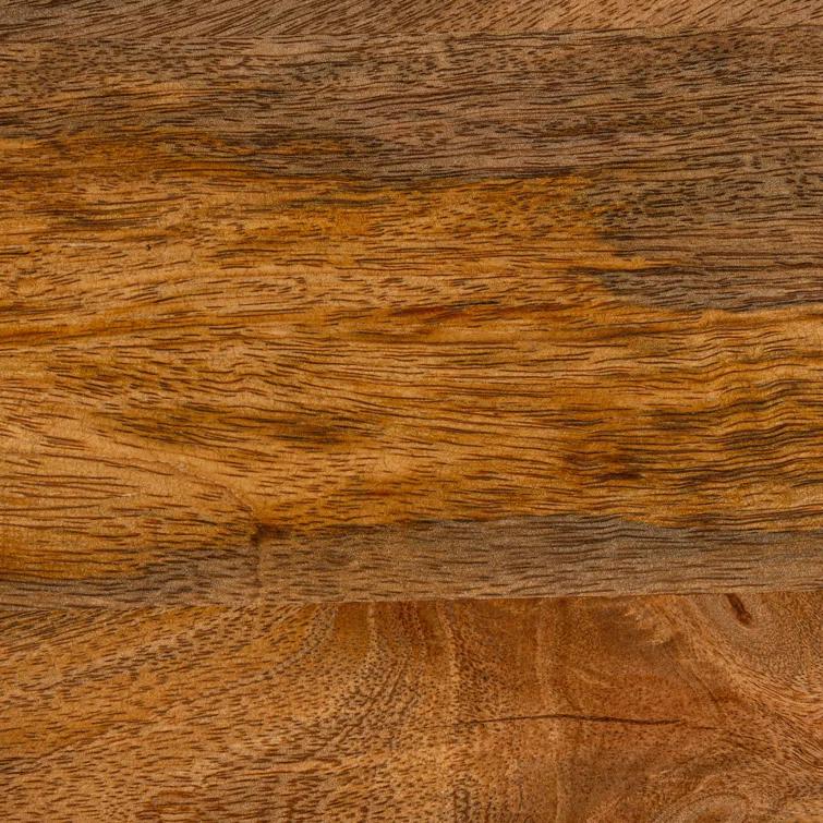 Rowena Interiors Monaco Modern Waterfall Edge Mango Wood Console Table