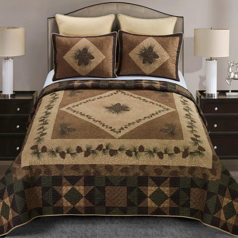 Donna Sharp Antique Pine Antique Pine Quilt Set