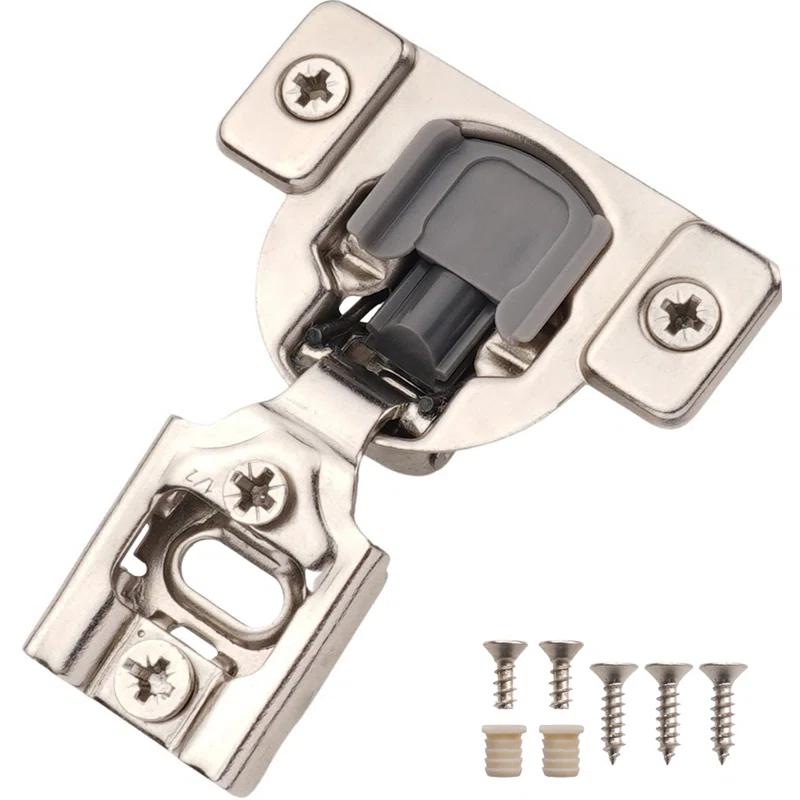 Decobasics 105 Degree 3 Way Adjustability 1/2" Overlay Hinge