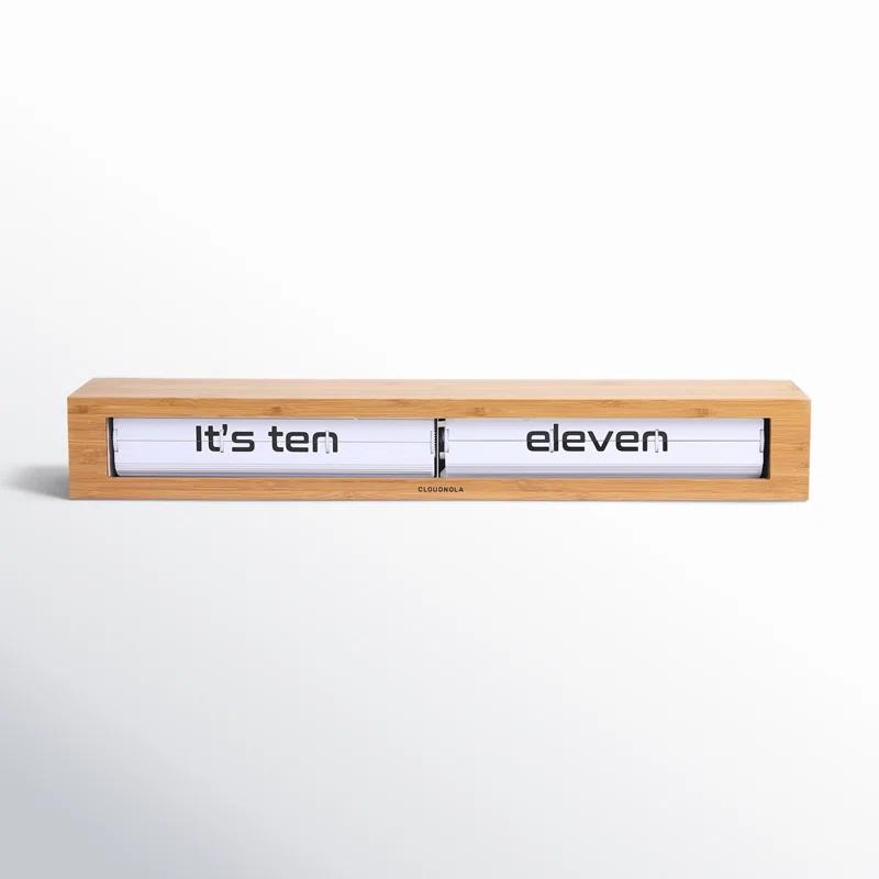 25.59'' Wood Wall Clock