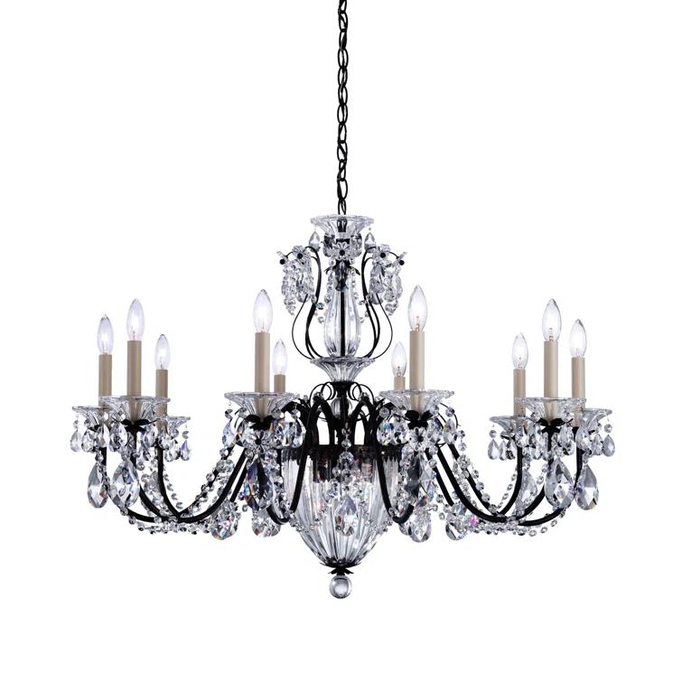 Schonbek Bagatelle 13 - Light Glass Dimmable Classic / Traditional Chandelier