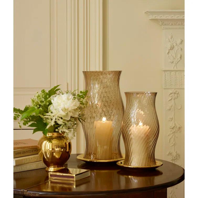 AERIN Milla Concrete / Cement Tabletop Hurricane