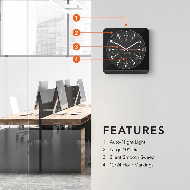 Marathon Watch Company Wall Clock