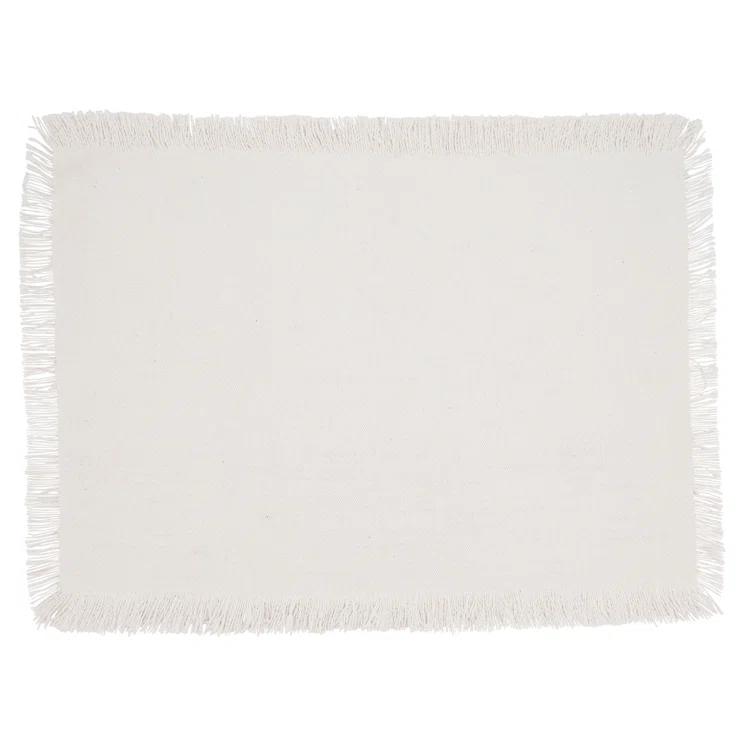 4 Piece Cotton Placemat Set (Set of 4)